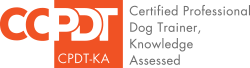 Certified Professional Dog Trainer (CPDT-KA) badge
